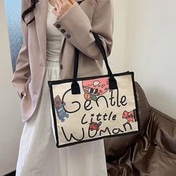 Borsa di grande capacità borsa da donna Casual con centinaia di ascelle a tracolla borsa da viaggio leggera borsa da mamma con stampa moda marea