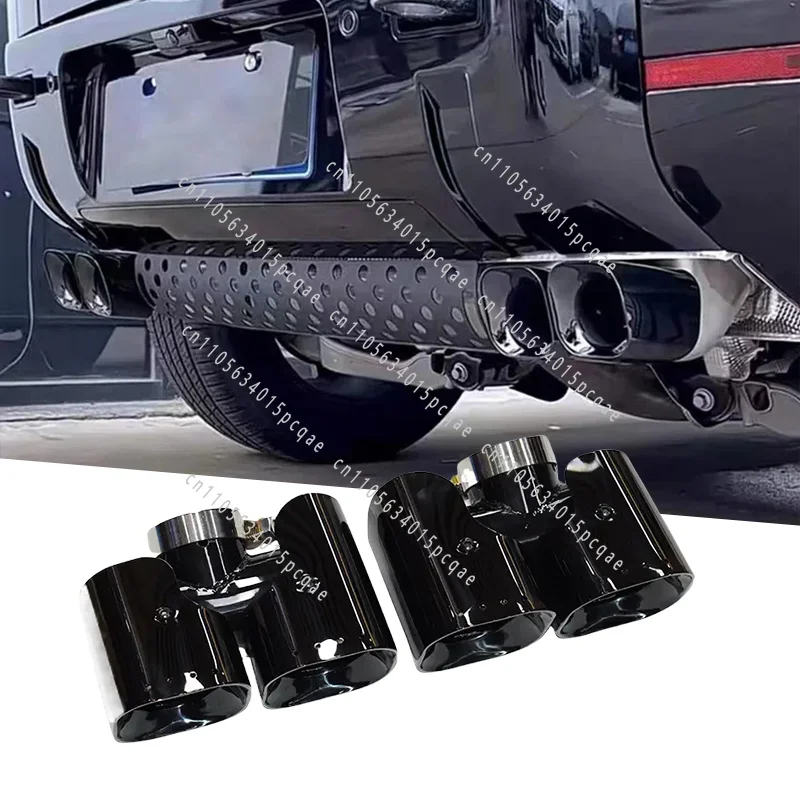 DEX Car Exhaust Tip for Land Rover Defender 90 110 2020-2022 4Outlet High Quality SS304 2.0T 3.0T Muffler Exhaust Pipe Tail Pipe - view 2