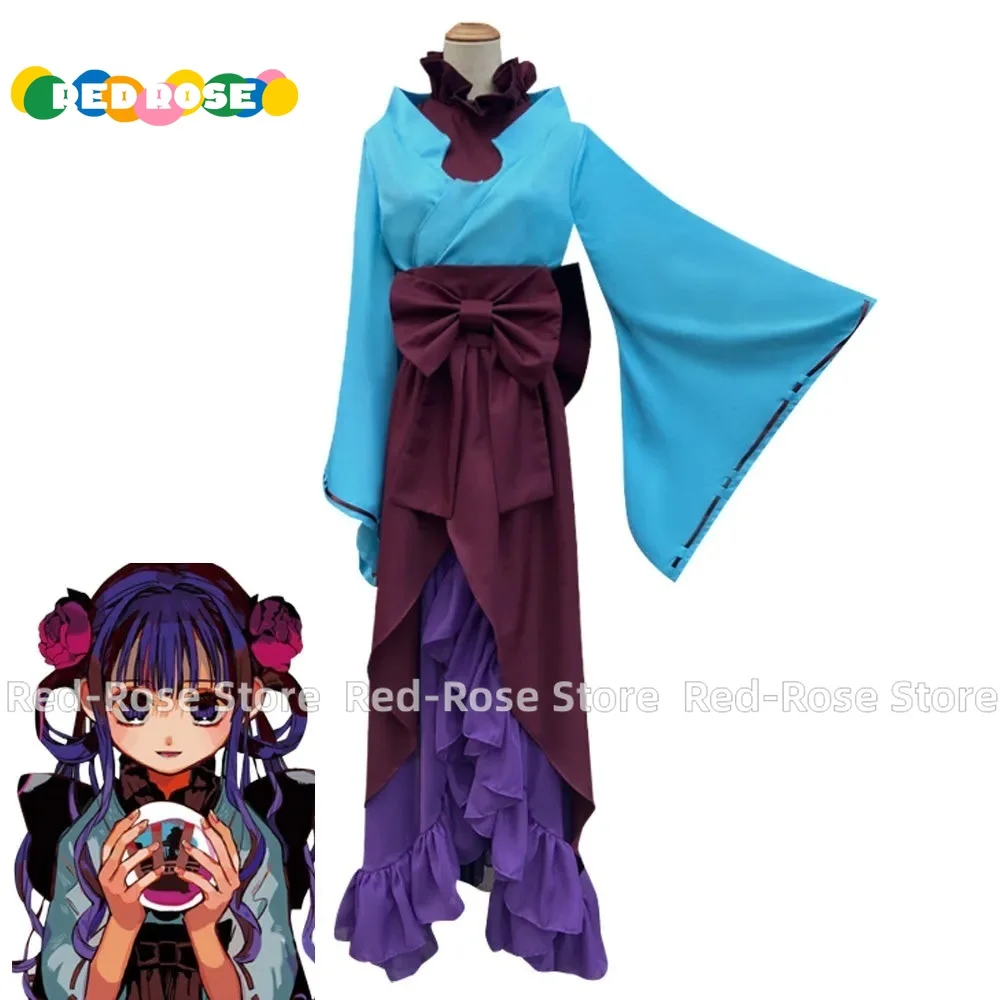 Anime Jibaku Shounen Hanako-Kun Akane Aoi Miko Cosplay Costume Any Size