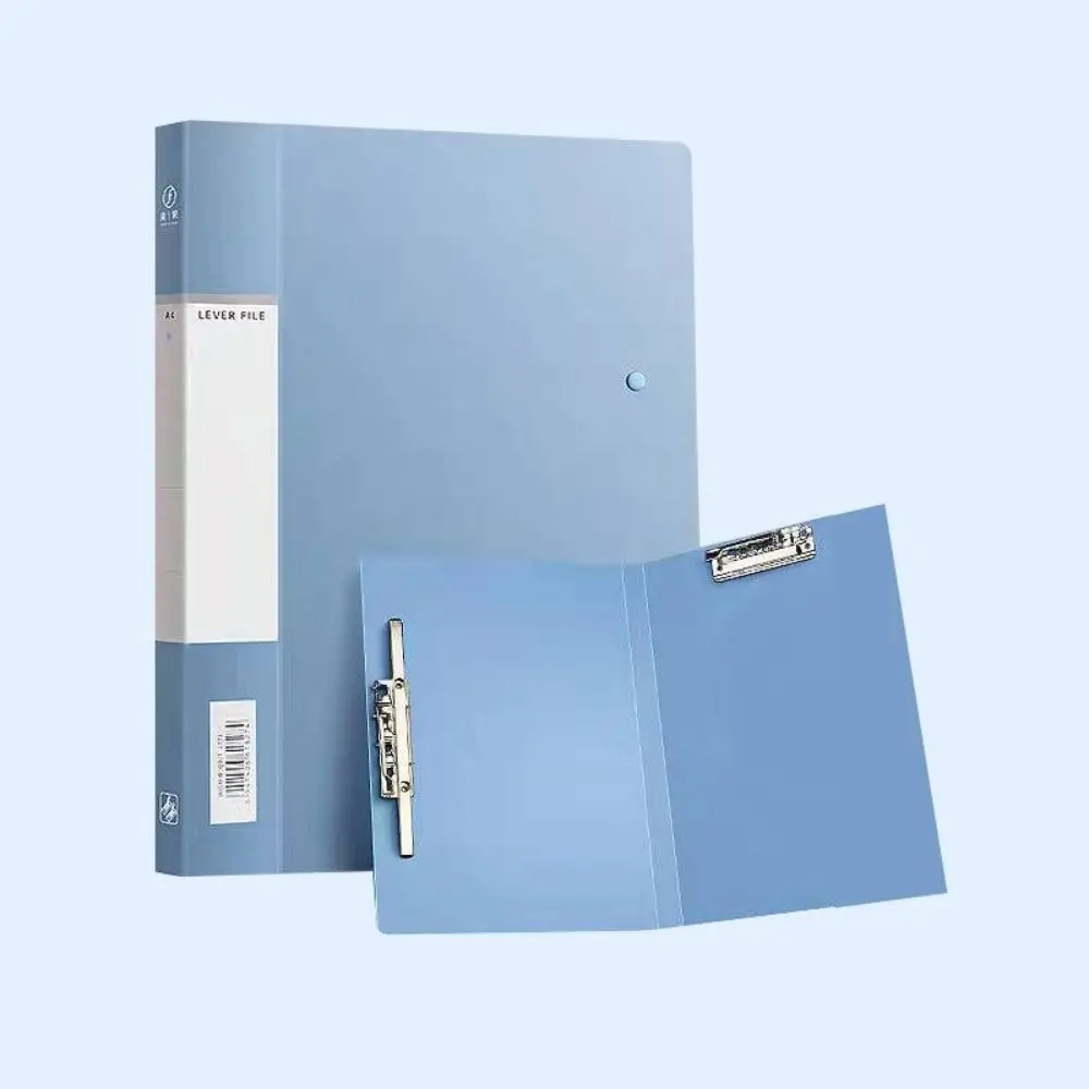 Receipt Holder Double Clips Test Paper A4 File Folder Clipboard Paper Organizer Loose Leaf Binder Pad Memo Clip Board