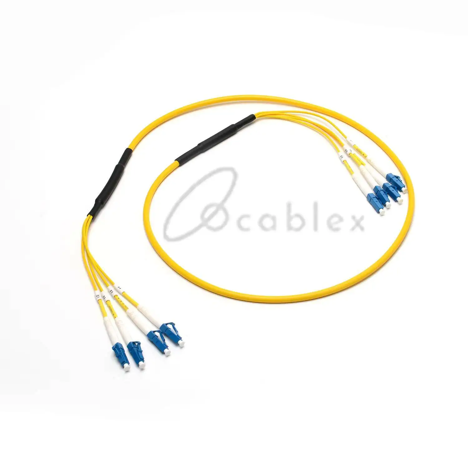 4 النوى SM مدرعة LC UPC-SC UPC 2.0 مللي متر مدرعة بانش ضفيرة التصحيح الحبل البلوز كابل واحد وضع البصرية ل شبكة ضفيرة #2