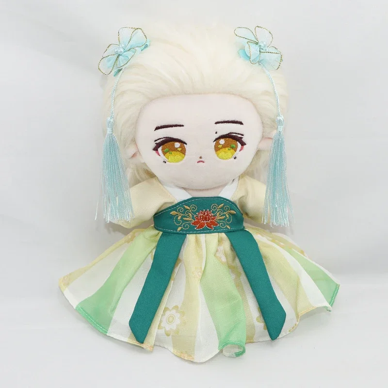 20cm Doll Clothes Dress Hanfu Clothing Hair Clip Doll Accessories Beautiful and Delicate Workmanship Kawaii Things Gifts Girls