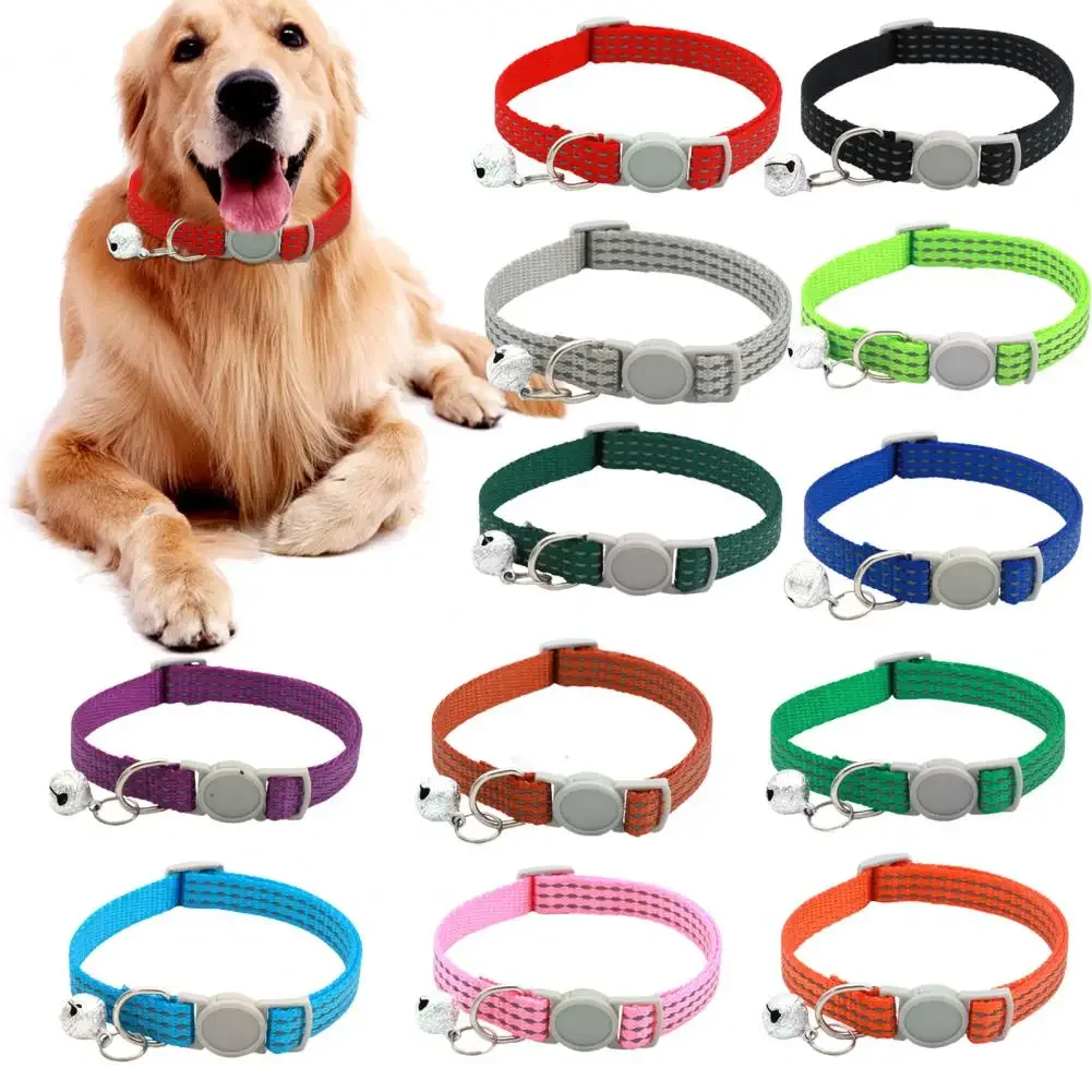 

Pet Collar Dog Leash Breakaway with Bell Training Breathable Reflective Lightweight Nicely Designed