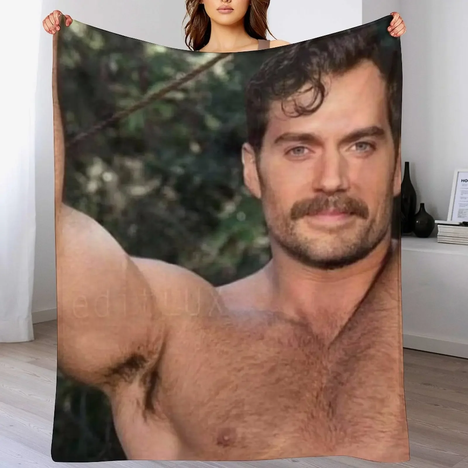 

henry cavill Throw Blanket Luxury Decorative Sofa Blankets For Baby Personalized Gift Blankets