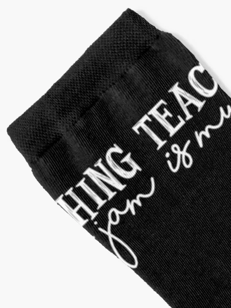 Teaching Is My Jam Socks christmass gift kawaii Socks Girl Men's