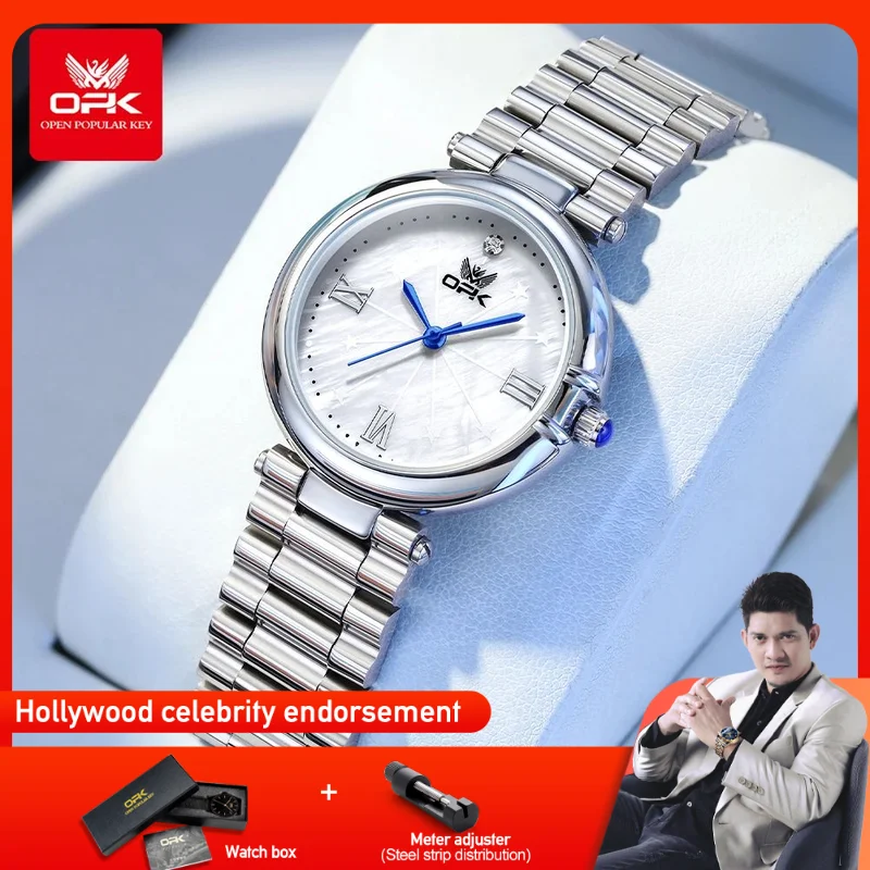 

OPK 8182 Women Watch Original Simple Fashion Watch For Women Quartz Watch Waterproof Luminous Gifts For Women Frees Shipping