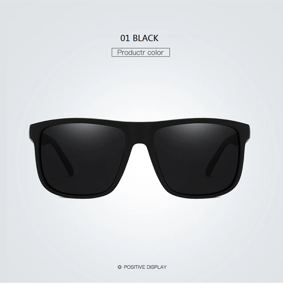 Modische Vintage Quadratische Sonnenbrille für Männer und Frauen Luxusmarken-Designer Herren-Sonnenbrille zum Fahren und Angeln UV400 Schutz Eyewear – Detail 7