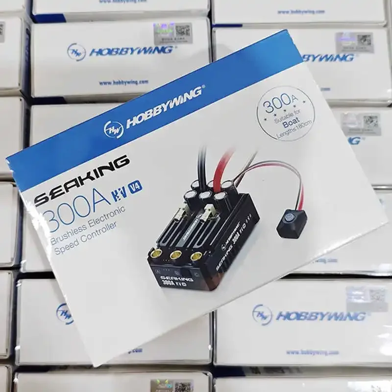 HobbyWing SEAKING 300A HV V4 ESC IP67 مقاوم للماء 14S الجهد العالي فرش وحدة تحكم الإلكترونية في السرعة مناسبة لقوارب الألعاب #6