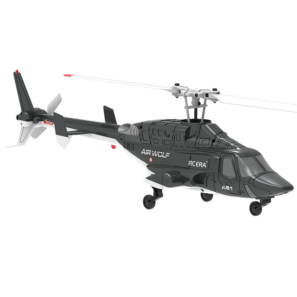 เฮลิคอปเตอร์บังคับวิทยุ Airwolf RC ERA A61 ขนาด 1:53 พร้อมระบบไจโร 6 แกน และระบบติดตามด้วยแสง  มีสินค้าในสต็อก