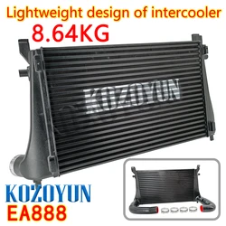 Intercooler Upgrade  turbo kit For VW Passat Tiguan Arteon T-Roc R Seat Leon Skoda Octavia RS Superb 1.8T 2.0T EA888 Gen 3 14-20