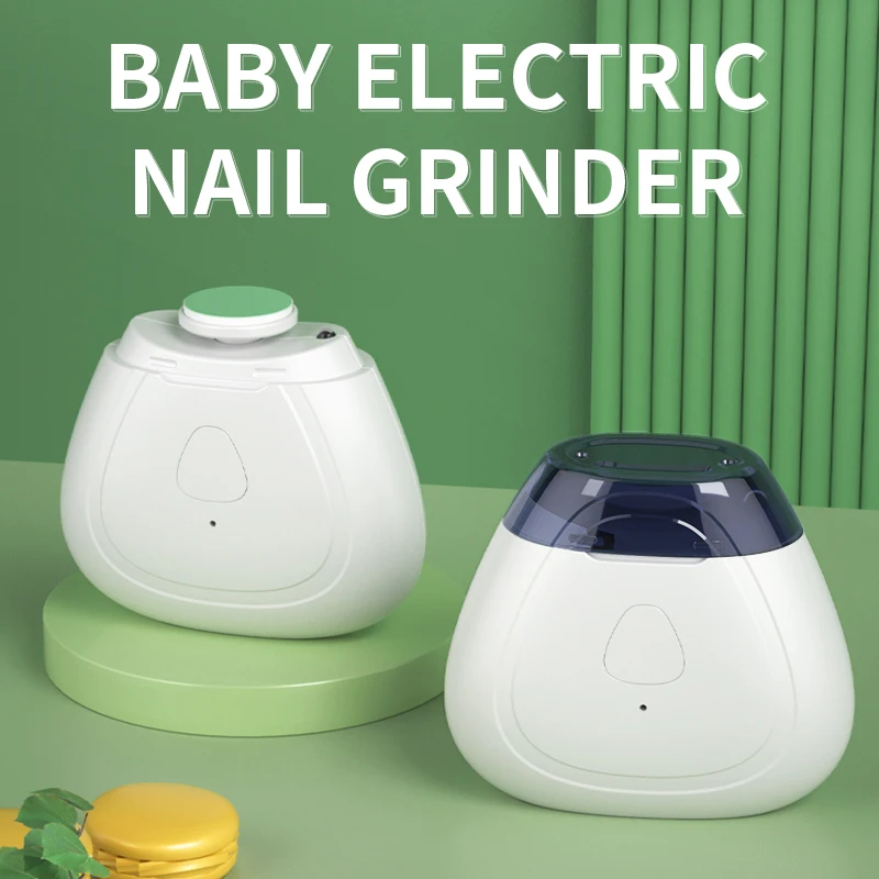 Electric Baby Nail Trimmer Safe Automatic Nail Grinder, Rounded No Hurt Manicure Tool for Newborn Toddler Kids
