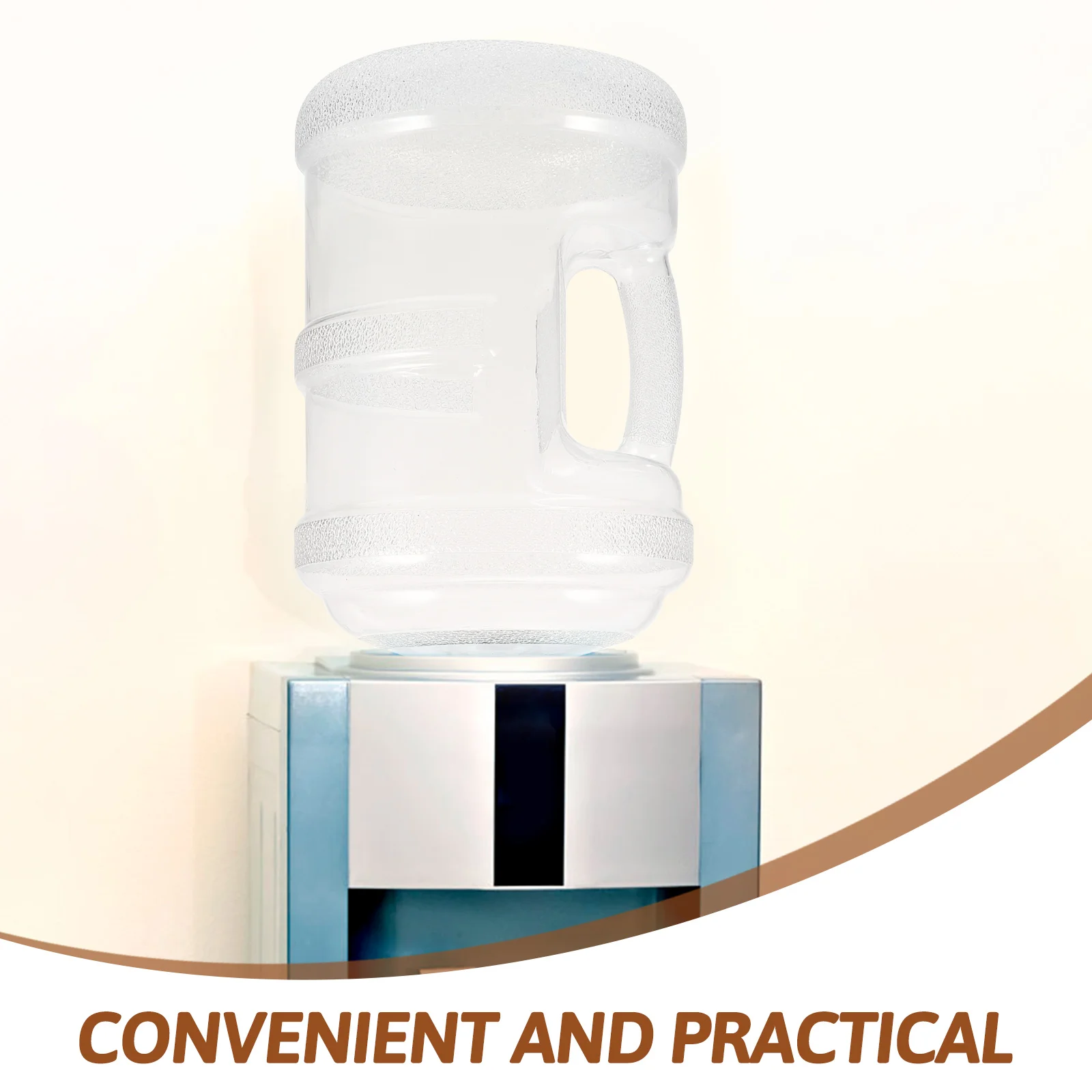 

Large Capacity Water Container Hiking Bottle Jug Mineral Bucket Office Storage Camping Travel Outdoor Safe Material