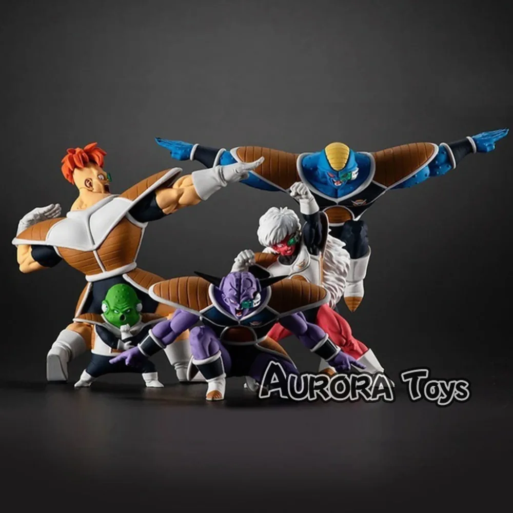 

5pcs/set Anime Dragon Ball Z Figurine Ginyu Force Figure PVC Action Figures Collection Model Toys Gifts