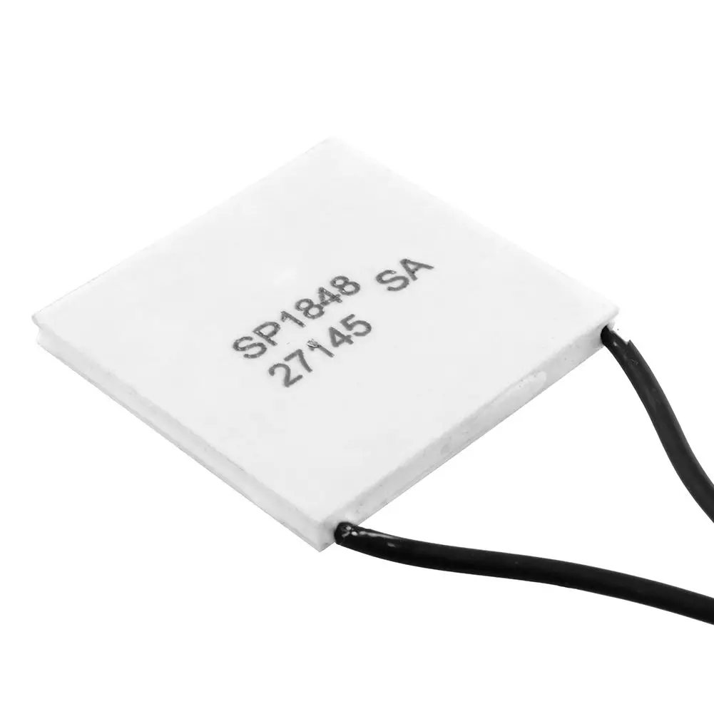 New 1PCS Logic Ics Tec1 27145 SP1848 Tec Thermoelectric Heatsink Cooler Peltier Plate Module 40x40mm SP1848-27145