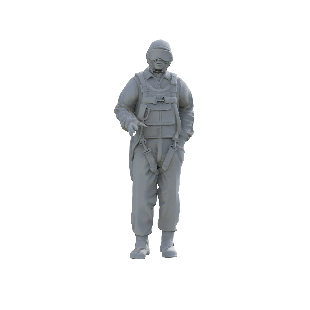 SSMODEL SSPR201C 1/32 1/144 Aircraft Soldier WWII US Pilot With OS2U Seahawk SC OSC-1 O3U Aircraft