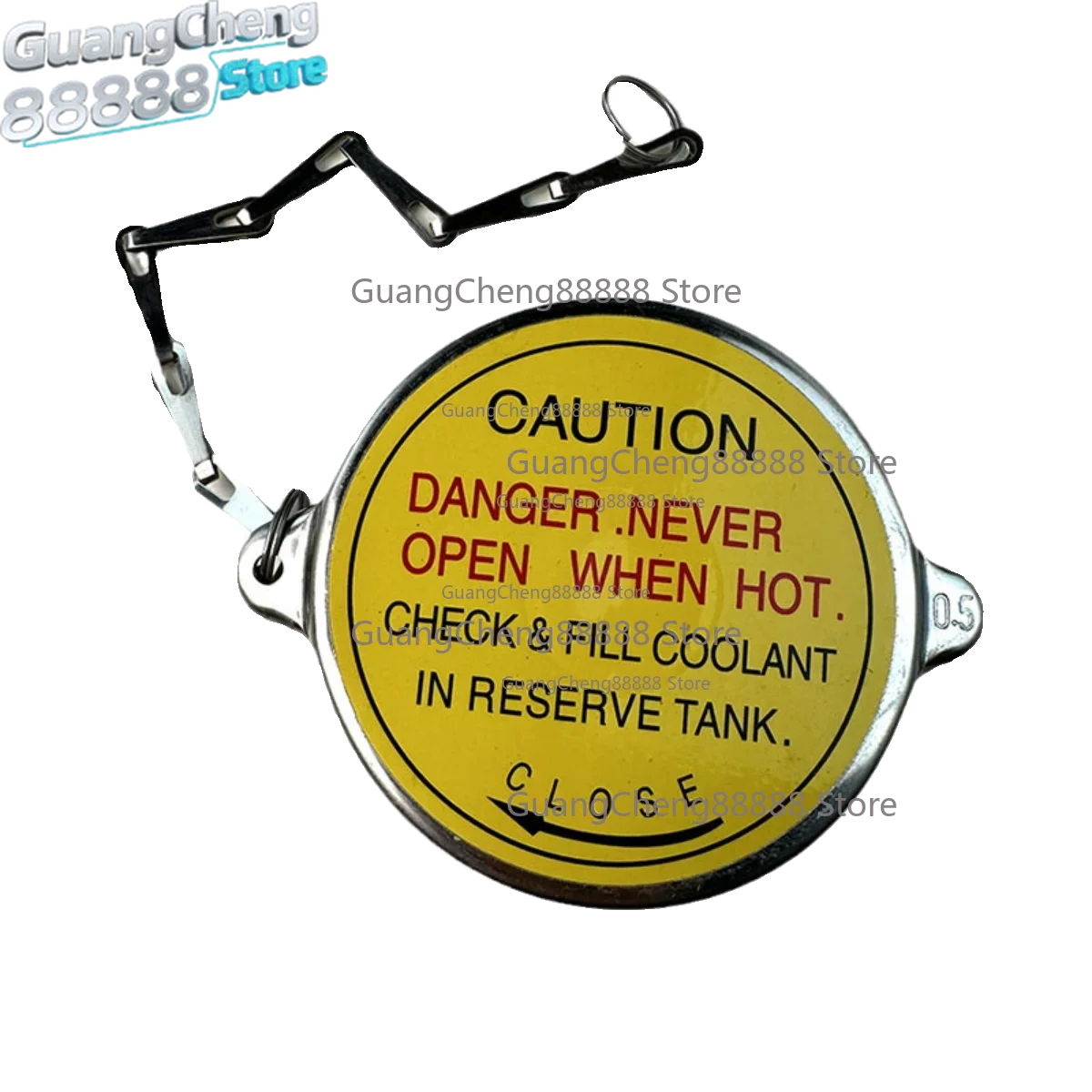 304 Stainless Steel Water Tank Cover Large 0.5/0 7/0.9 Car Radiator Cover Four-type White Steel Water Tank Cover