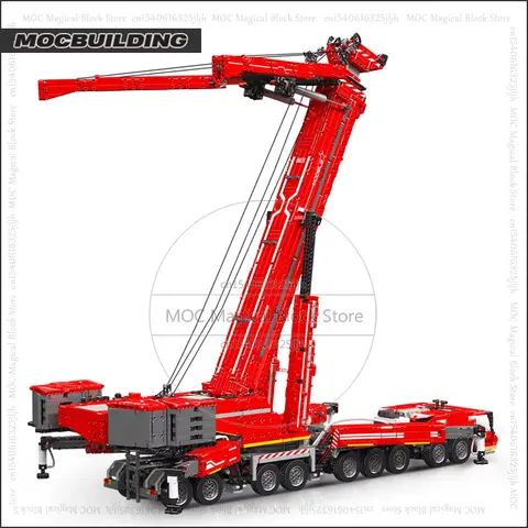 10 best sales Lego Technic Liebherr LTM 11200 - №7