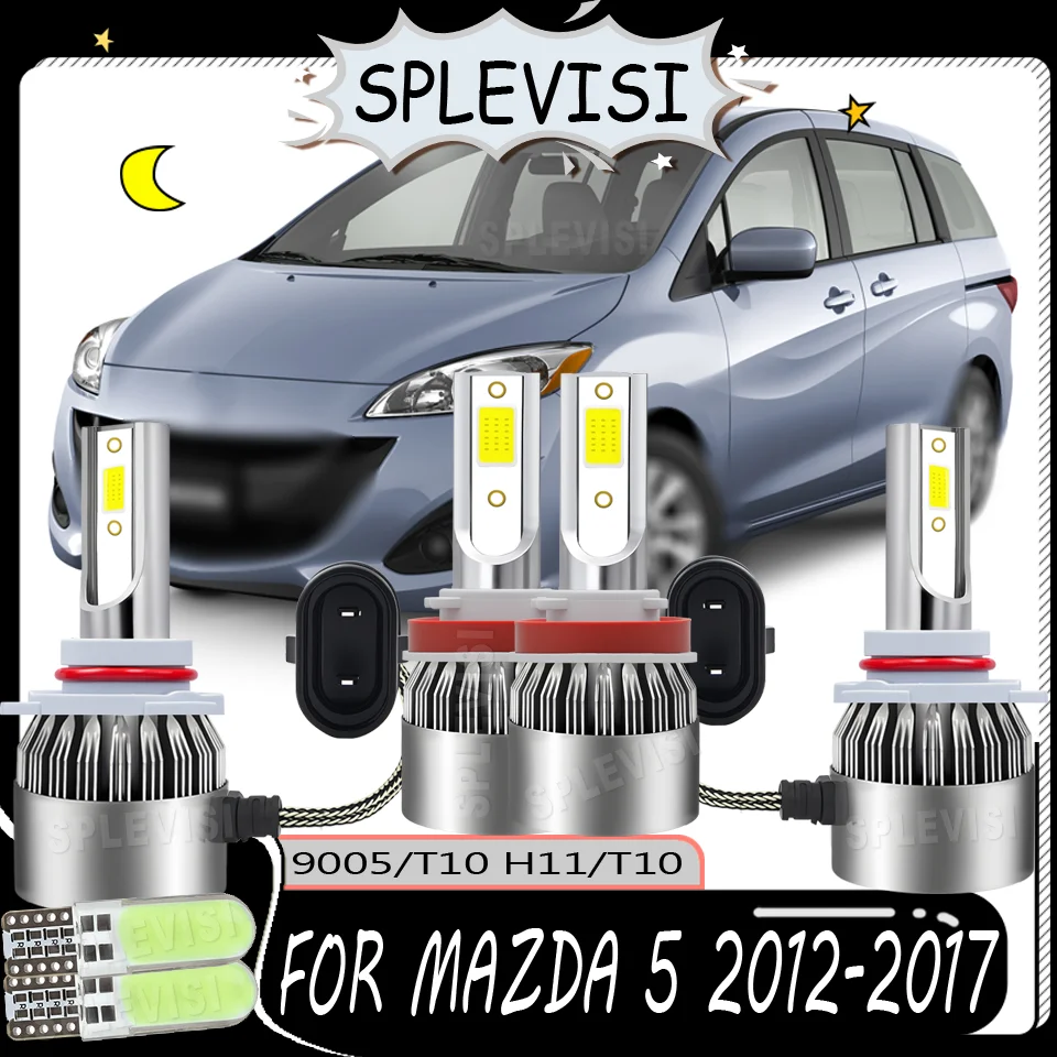 

2-Year Warranty Long-Term Quality Assurance durable LED Headlight Bulb 9005 H11 Lamp For Mazda 5 2012 2013 2014 2015 2016 2017