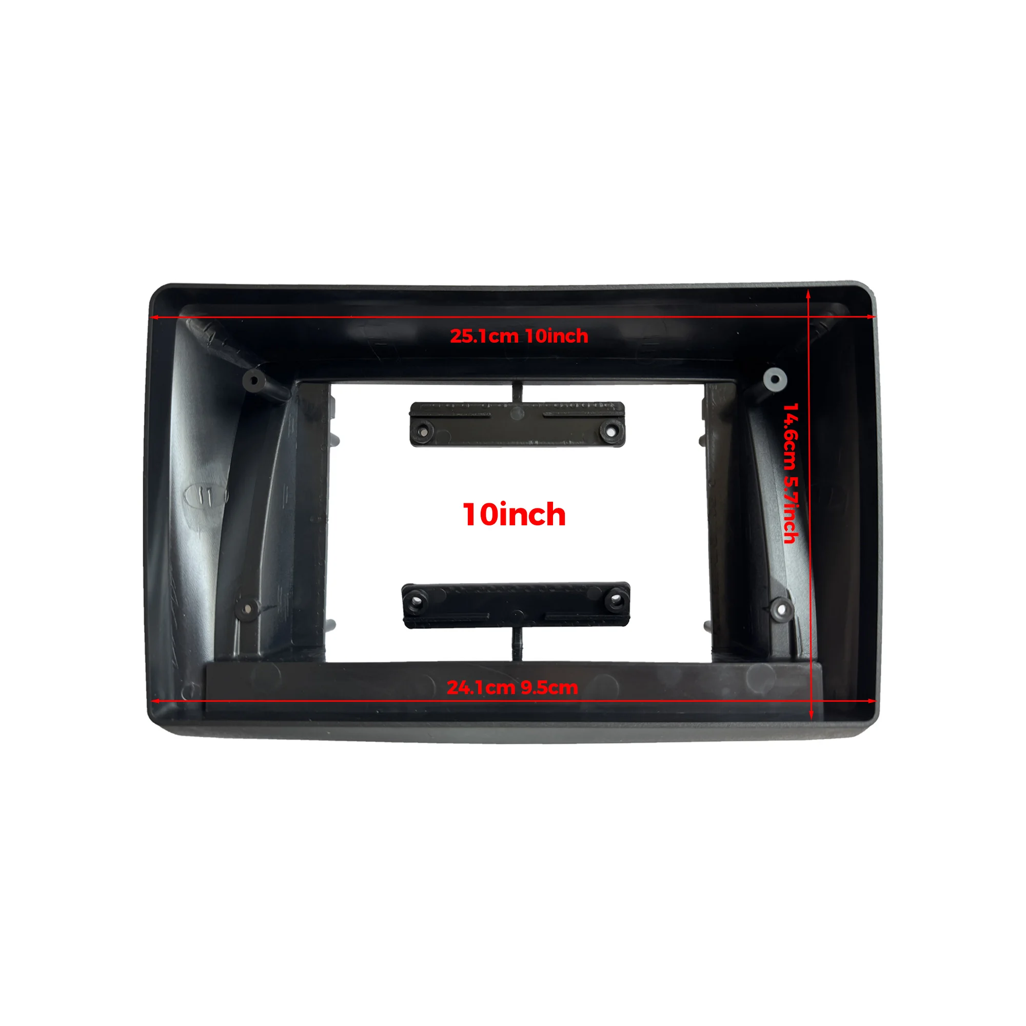 10 Inch Auto Middenconsole Frame Panel Adapter Android Radio Instrumentenpaneel voor Renault Trafic 2001-2010/Nissan Primastar/Opel