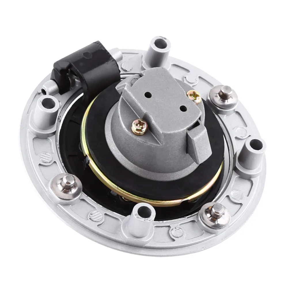 8-Hole Design Motorcycle Fuel Tank Cap Lock with 2 Keys Metal Construction Fuel Tank Lock Assembly OE Replacement