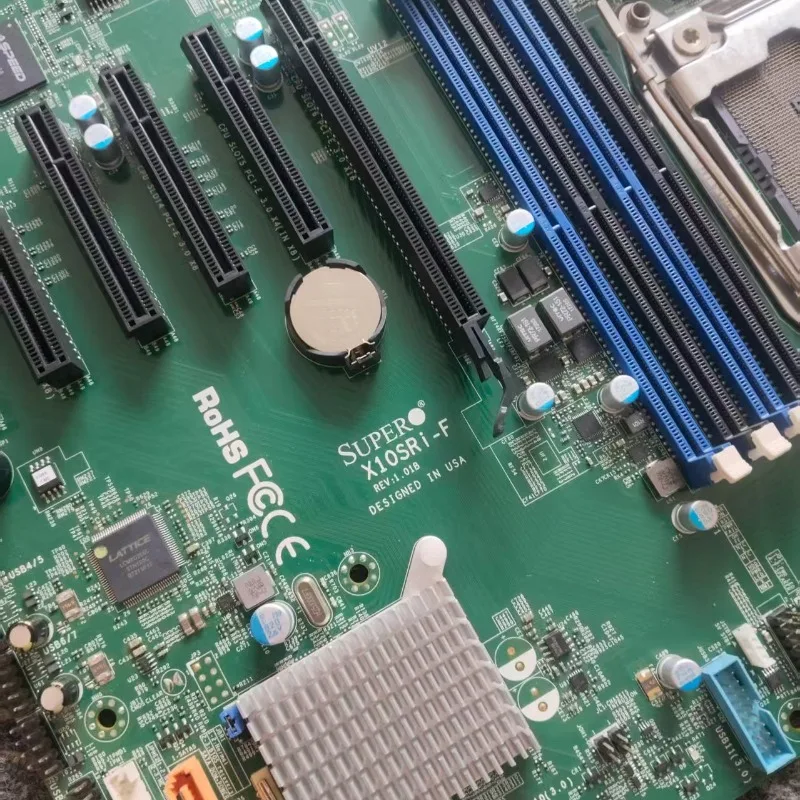 Original X10SRI-F main board 2011 platform supports E5-26 V3 V4 series, can provide testing