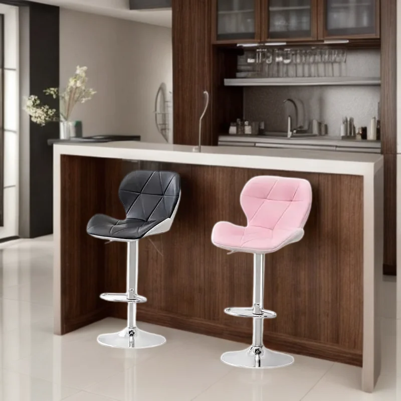 

Transparent Chair Chairs Living Room Luxury Metal Wooden Designer Kitchen Counter Stool High Stools Comfortable Bar Design