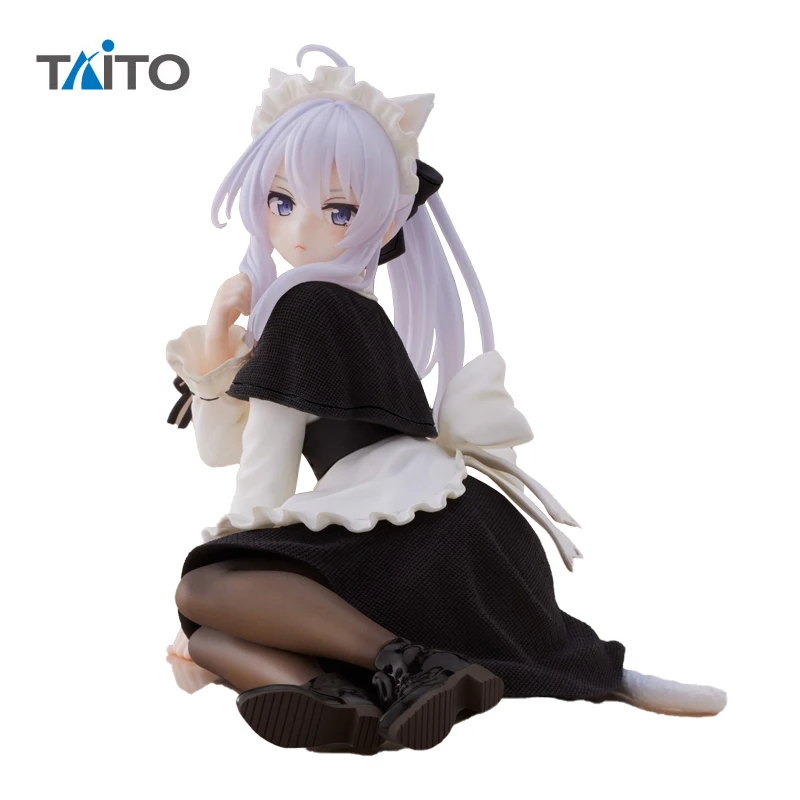 

Original Taito Witch's Journey Ireina Cat Girl French Maid 13Cm Pvc Anime Action Figurine Collection Model Toys for Boys Gift