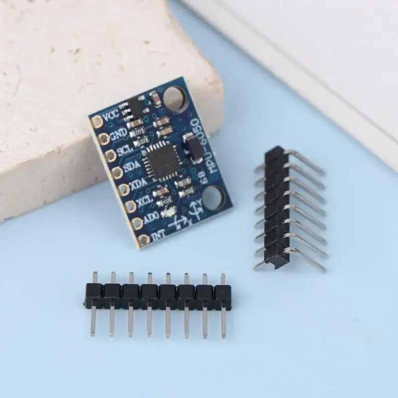 1Set GY-521 MPU-6050 MPU6050 3 Axis Analog Gyroscope Sensors + Accelerometer Module For ATmega328P With Pins 3-5V DC Moudle