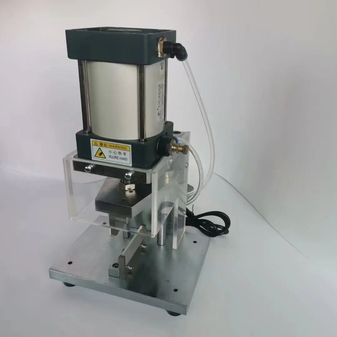 HL-025 New Energy Pneumatic Semi-automatic Large Square Cable Cutting Machine Cable Manufacturing Equipment Chopper