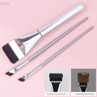 [L&P] 3pcs Ultra Thin Foundation Brush One Line Foundation Brush Ultra Thin Traceless Concealer Eyeliner Brush Set