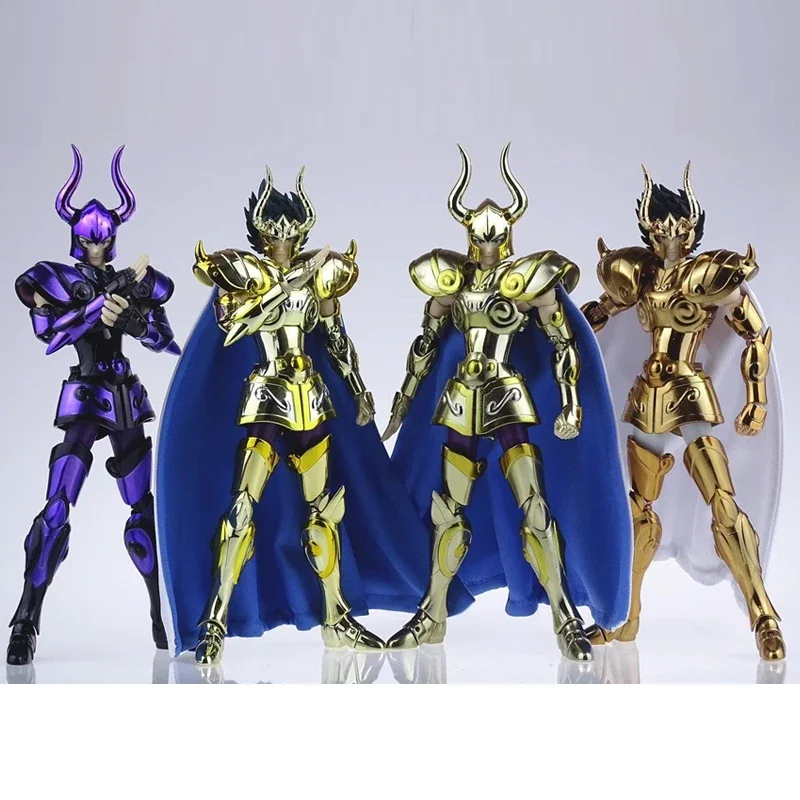 

JM.MST Saint Seiya Myth Cloth EXM/EX Metal Capricorn Shura w Double Shoulders Gold/24K/OCE Knights of the Zodiac Action Figure