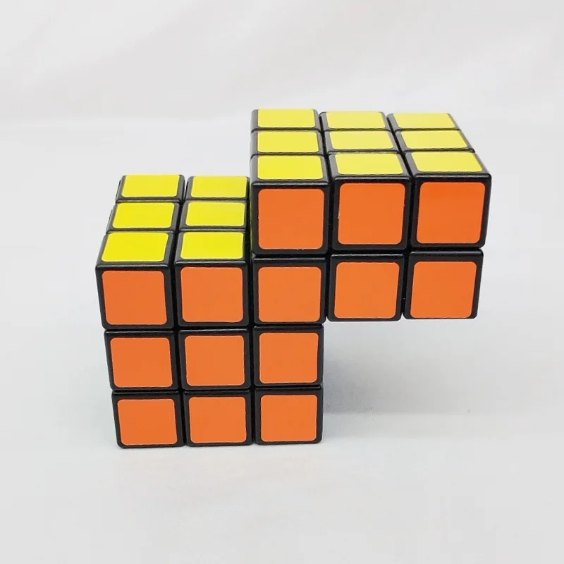 Conjoint Cube 3x3 and 2x3x3 Connected Magic Cube 333X233 Restricts Rotation of The Siamese Cube Fidget Toy Educational Gift