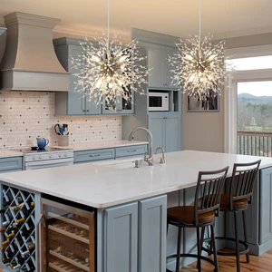 IRALAN-CANDELABRO-LED LEDELION MODERT, LELLEN, DIE BEGEBENSCHLUSSE, Wohnzimmer, Esszimmer, Heimdekoration, Kunst, Kristalllampen 10 Hauptverkaufsfabrik von Kristallleuchter - №5