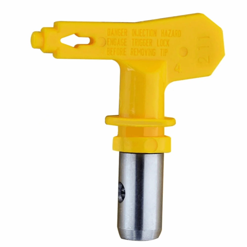 4pcs Electric Powered Airless Spray Gun Tip Professional Grade Nozzle Set High Pressure Spray Tip High Pressure