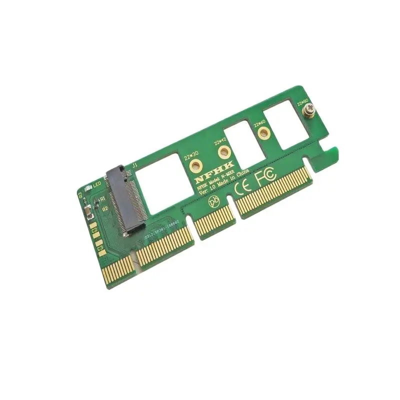 

NVMe M.2 NGFF SSD to PCIe x4 adapter card