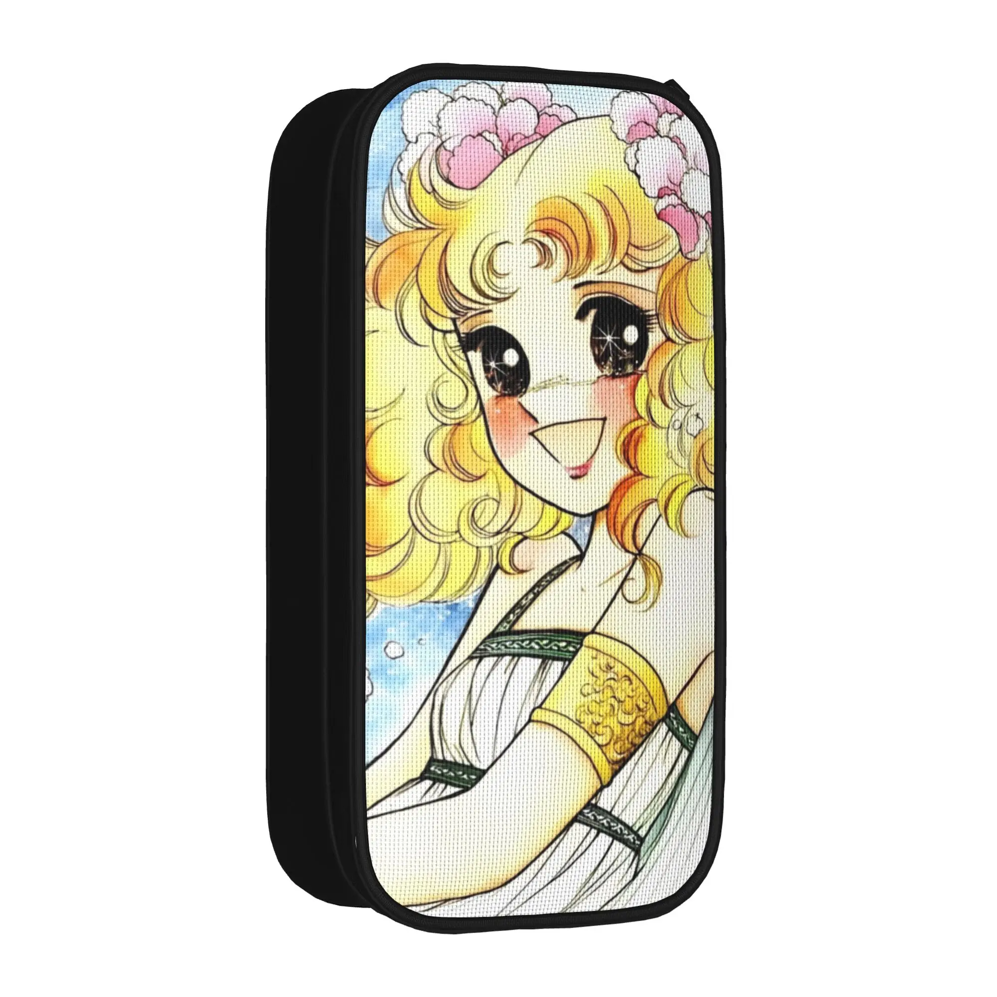 Candy Candy  Pencil Case Classic  Drama Romance Manga  Pen Bag Student Large Storage School Supplies Gift Pencilcases