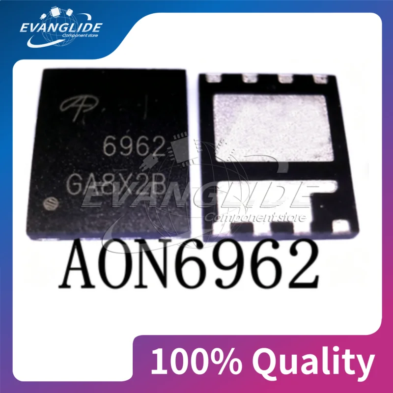 10 PCS/LOT AON6962 AON6982 AO6982 MARKED 6982 AON6962 AO6962 QFN8 CHIP