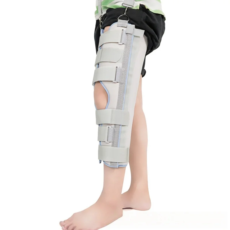 attelle-de-genou-a-3-panneaux-support-complet-de-la-jambe-en-alliage-d'aluminium-pour-soulager-les-blessures-au-genou-ou-la-recuperation-post-chirurgicale