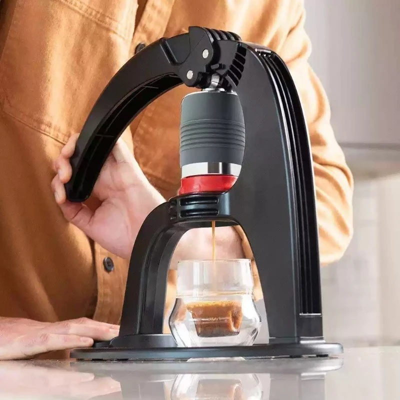 New Non-plugged coffee machine Hand-pressed portable espresso Home coffee machine lever V1/V2