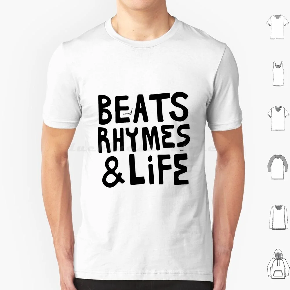 Rhymes Amp Life T Shirt Cotton Men Women Diy Print A Tribe Called Quest Hip Hop Rap Tribe Tribe Called Quest 90S Q Tip Phife