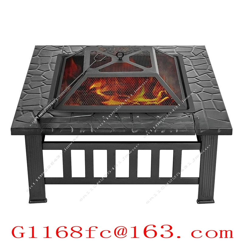Stove for Making Tea in The Surrounding Stove Full Set BBQ Outdoor Courtyard Square Stove