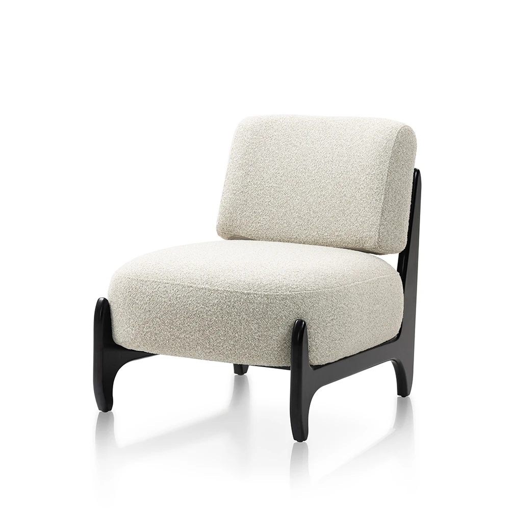 

Modern Kids Wooden Chair Wood Chairs Dining Room With Thickened Fabric Cushion And Chair Back