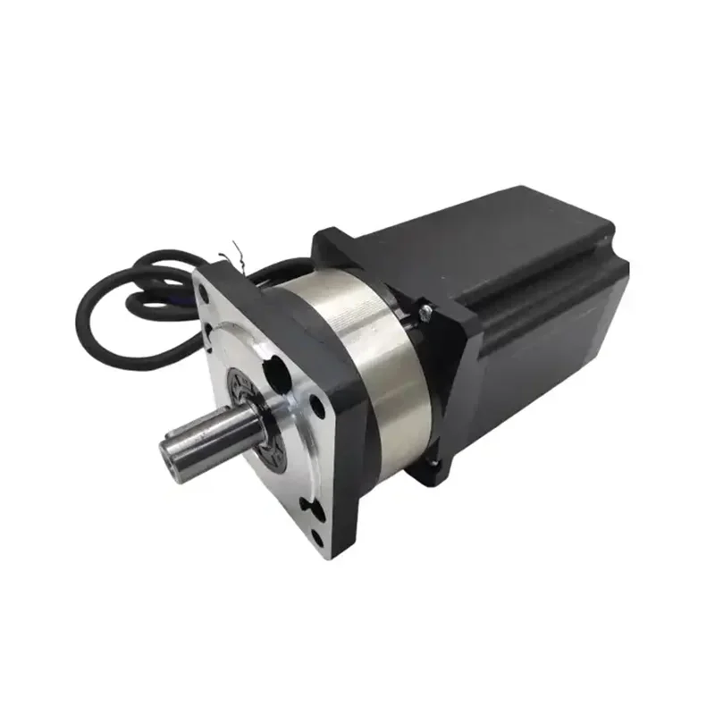 SAMSR reduction ratio 20:1 80Nm rated output torque Nema 34 86mm geared stepper motor with planetary gearbox