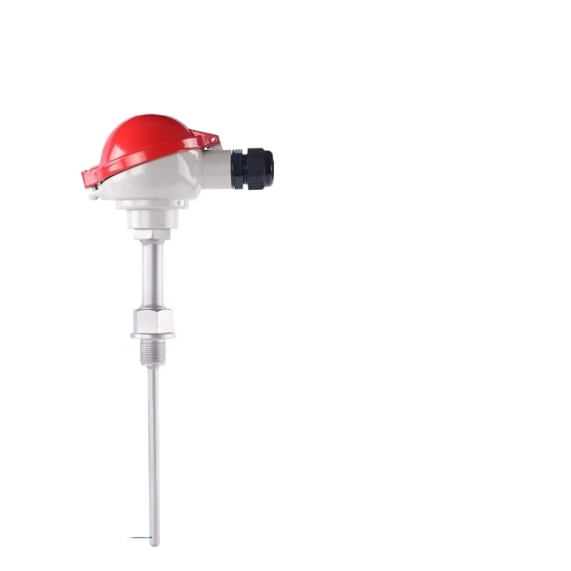 For Temperature Transmitter Thermocouple PT100 Temperature Sensor Stainless Steel Resistance High Temperature Probe