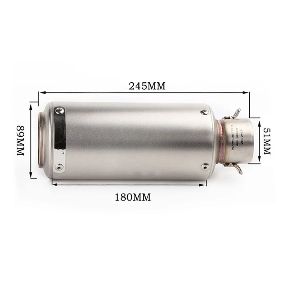 Für Yamaha YZF R6 2006-16 Komplettes Auspuffsystem 51mm Schalldämpfer Vorderes Verbindungsrohr Auspuffanlagen Auspuffrohre – Detail 3
