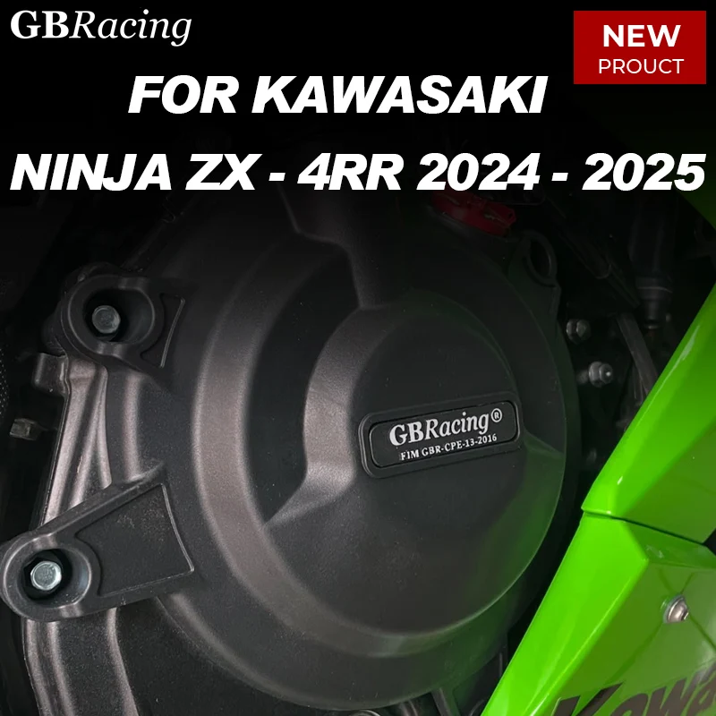 

GBRacing For KAWASAKI Ninja ZX-4RR 2024-2025 Ninja ZX-25R Secondary Engine Cover Set 2020-2025 Alternator Cover