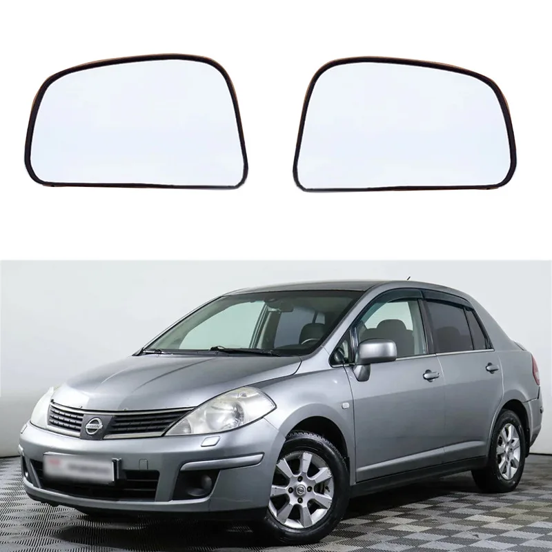 

Suitable for 04-12 Nissan TIIDA reversing lenses, heated rearview mirrors, left and right reflectors