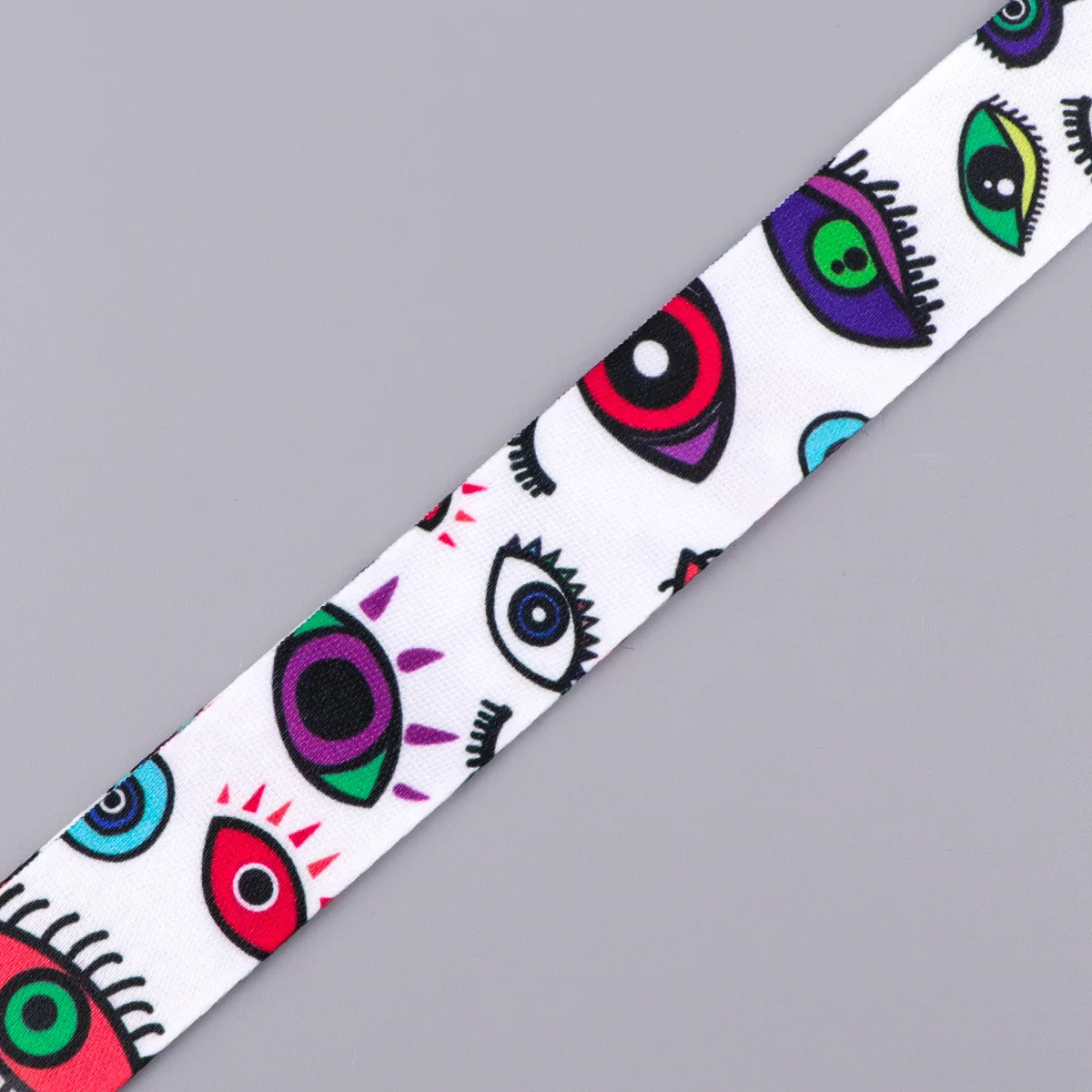 قوس قزح يقتبس الرقبة حزام الحبل لمفتاح بطاقة الهوية الساموراي شارة حامل DIY شنق حبل كيرينغ اكسسوارات الهدايا تأثيري