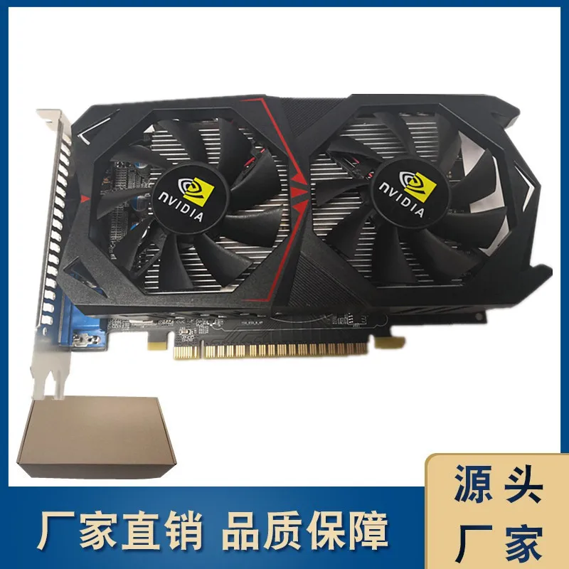 Carte graphique pour ordinateur de bureau GTX650TI, 2 go D5, 128 bits, haute définition, pour jeu, original, flambant neuf