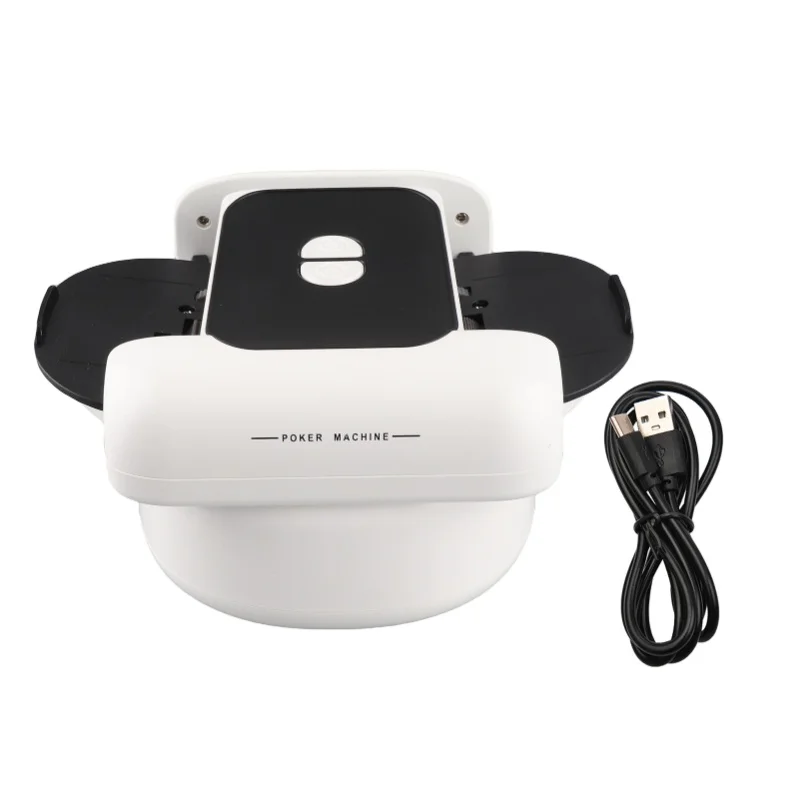 automatic-card-shuffler-2-deck-electric-casino-card-shuffler-rechargeable-cordless-poker-machine-built-in-1200mah-battery